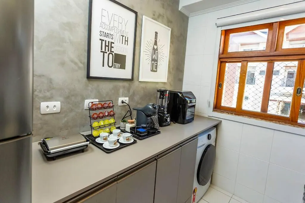 Apartment Ferienwohnung Inv 11 - Moderno, Lindo E Bem Localizado Campos do Jordão Brasilien